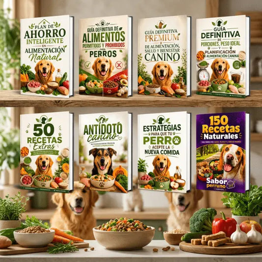 150 Recetas Naturales Para Perros + 7 Bonos Exclusivos